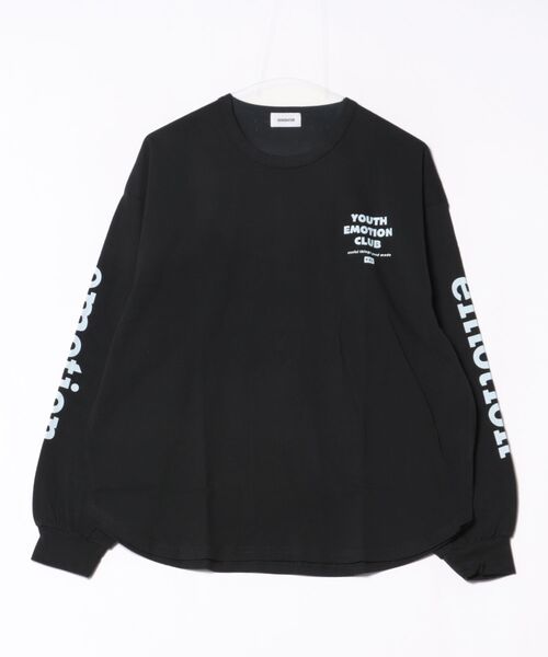 GENERATOR（ジェネレーター）の「GENERATOR/ジェネレーター emotion L/S Tシャツ（Tシャツ/カットソー・レディース・サックスブルー/ブラック/ホワイト・F）」の2枚目の写真