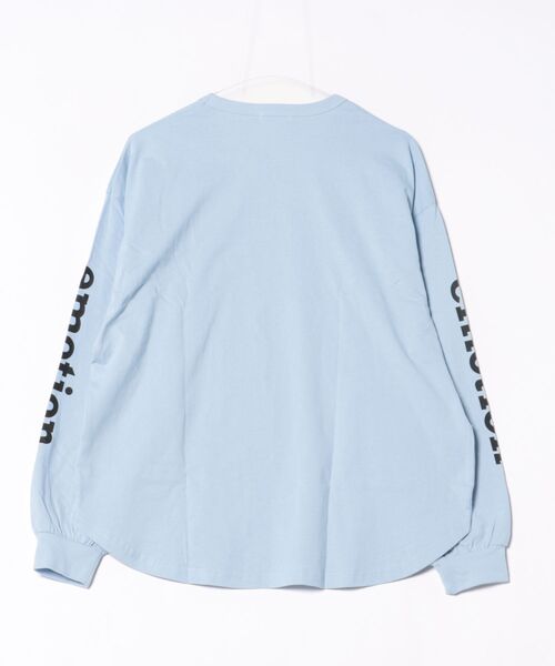 GENERATOR（ジェネレーター）の「GENERATOR/ジェネレーター emotion L/S Tシャツ（Tシャツ/カットソー・レディース・サックスブルー/ブラック/ホワイト・F）」の9枚目の写真