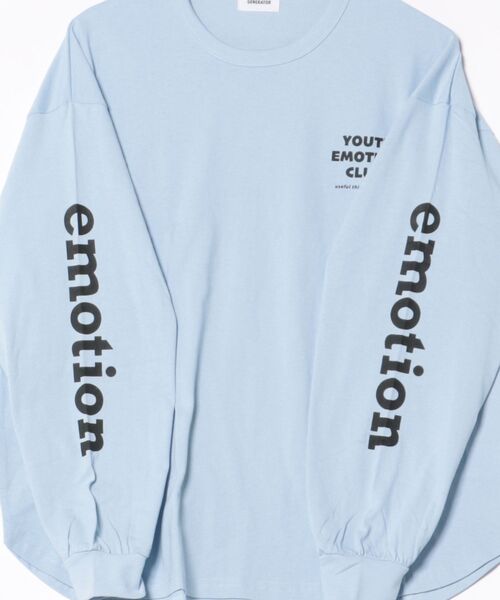 GENERATOR（ジェネレーター）の「GENERATOR/ジェネレーター emotion L/S Tシャツ（Tシャツ/カットソー・レディース・サックスブルー/ブラック/ホワイト・F）」の10枚目の写真