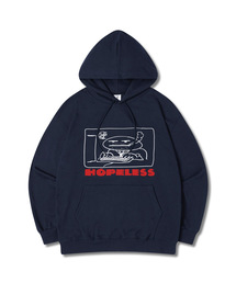 TOPBOY（トップボーイ）の「ホフリス オーバーサイズ プリンティング フードスウェットシャツ（パーカー）」