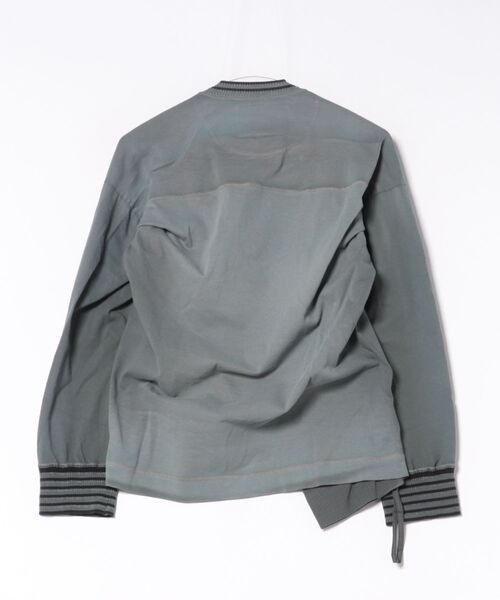 Vivienne Westwood（ヴィヴィアンウエストウッド）の「リサイクルジャージーオーバーダイファスナートップ（Tシャツ/カットソー・レディース・ピンク系その他/グレー系その他2・FREE）」の3枚目の写真