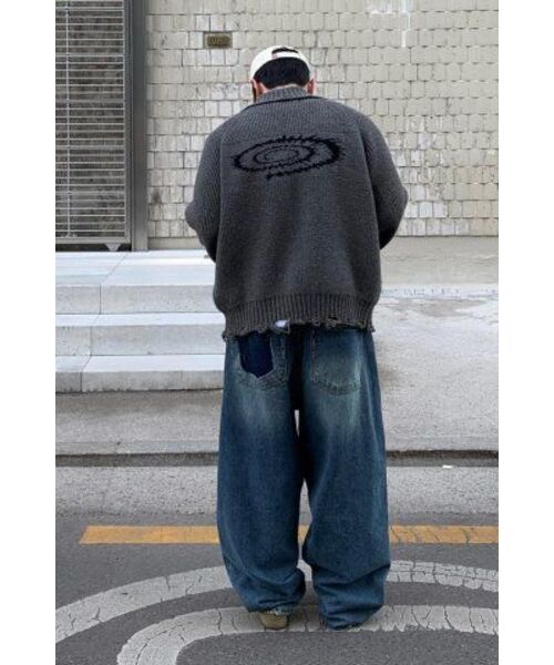 IDWS(アイドンワナセル)の「Swift Symbol High Neck Knit Zip Up Gray(カーディガン/ボレロ・レディース・その他・0)」の11枚目の写真
