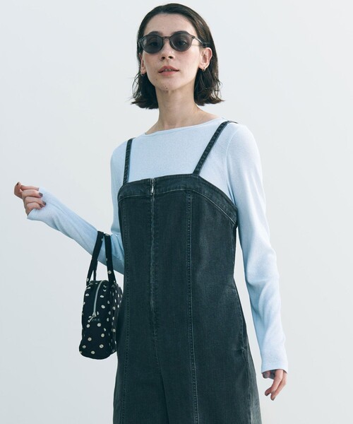 UNFILO（アンフィーロ）の「シアーロンTEE（Tシャツ/カットソー・レディース・グレー系/ホワイト系/スカイブルー系・MEDIUM/SMALL）」の3枚目の写真
