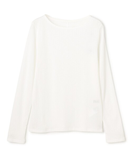 UNFILO（アンフィーロ）の「シアーロンTEE（Tシャツ/カットソー・レディース・グレー系/ホワイト系/スカイブルー系・MEDIUM/SMALL）」の7枚目の写真