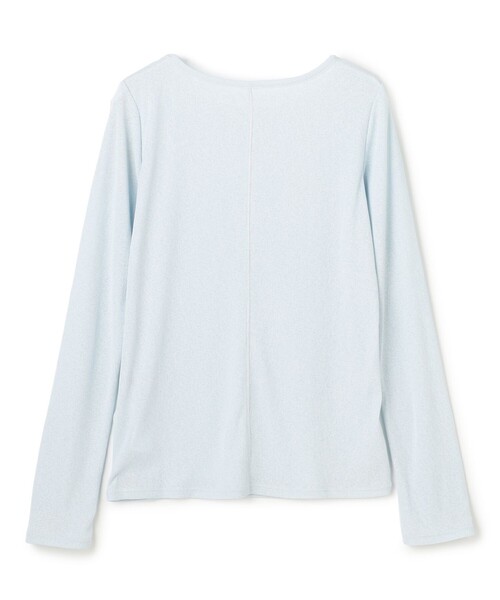 UNFILO（アンフィーロ）の「シアーロンTEE（Tシャツ/カットソー・レディース・グレー系/ホワイト系/スカイブルー系・MEDIUM/SMALL）」の12枚目の写真