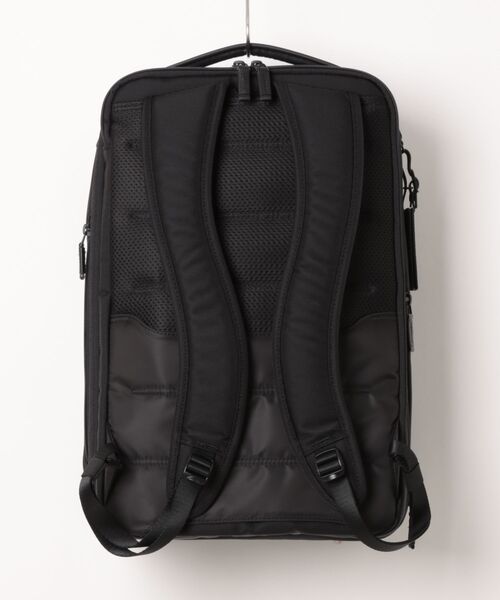 ZERO HALLIBURTON(ゼロハリバートン)の「ビジネスリュック ZEST3 20/25L B4サイズ 15.6インチPC 2気室 81732(ビジネスバッグ・メンズ・ブルーグレー/ブラック・FREE)」の3枚目の写真