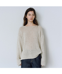 Basey linen boatneck knit