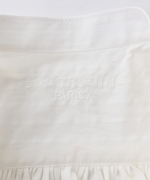 BOURRIENNE ParisX(ブリエンヌパリディス)の「BOURRIENNE PARIS X/ブリエンヌ パリ ディス LEGENDE LEGBATS26M(シャツ/ブラウス・レディース・ホワイト・FREE)」の9枚目の写真