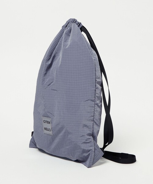 CITEN（シテン）の「＜CITEN＞パッカブルナップサック（バックパック/リュック・レディース・ブラック/ライトブルー/ケリーグリーン・FREE）」の5枚目の写真