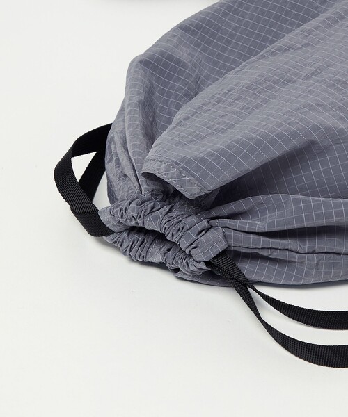 CITEN（シテン）の「＜CITEN＞パッカブルナップサック（バックパック/リュック・レディース・ブラック/ライトブルー/ケリーグリーン・FREE）」の9枚目の写真