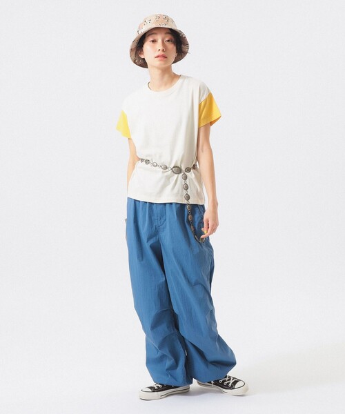 SCREEN STARS(スクリーンスターズ)の「【8/6再値下げ】【別注】SCREEN STARS / 2トーン フレンチスリーブ(Tシャツ/カットソー・レディース・バイオレット/グレー/ホワイト系その他7・ONE SIZE)」の4枚目の写真