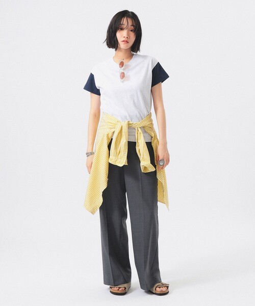 SCREEN STARS(スクリーンスターズ)の「【8/6再値下げ】【別注】SCREEN STARS / 2トーン フレンチスリーブ(Tシャツ/カットソー・レディース・バイオレット/グレー/ホワイト系その他7・ONE SIZE)」の7枚目の写真
