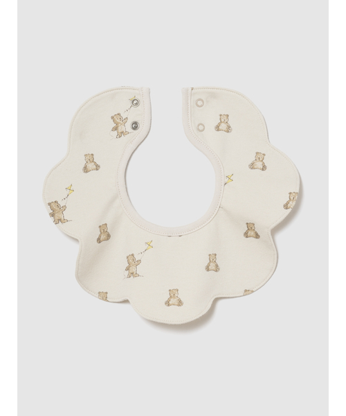 GAP(ギャップ)の「スカラップ スタイ(スタイ/よだれかけ・キッズ・オフホワイト/その他・ONE SIZE)」の4枚目の写真