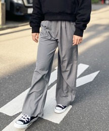 【yield select】リラックス 速乾 セミワイドパンツ N25AW4