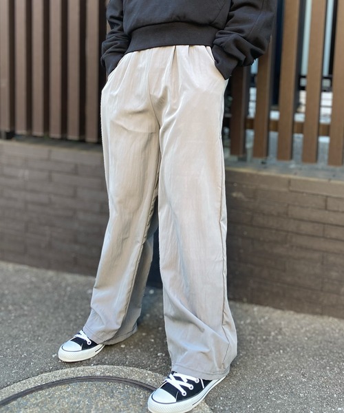 yield(イールド)の「【yield select】リラックス 速乾 セミワイドパンツ N25AW4(その他パンツ・メンズ・ブラック/グレー・XL/L/M/S/XXL)」の4枚目の写真