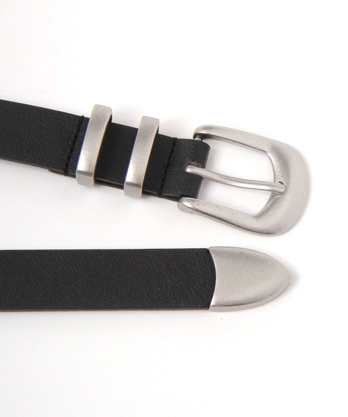 LAKOLE（ラコレ）の「ダブルサルカンベルト / 644865（ベルト・メンズ・ブラック/チャコール・FREE）」の4枚目の写真