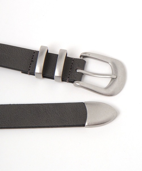 LAKOLE（ラコレ）の「ダブルサルカンベルト / 644865（ベルト・メンズ・ブラック/チャコール・FREE）」の5枚目の写真