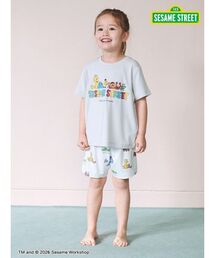 gelato pique | 【SESAME STREET】【KIDS】総柄ショートパンツ(ルームウェア/パジャマ)