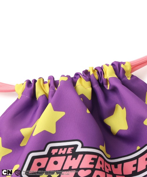 atmos pink（アトモスピンク）の「The Powerpuff Girls x atmos pink Knapsack / ザ パワーパフ ガールズ x アトモス ピンク ナップサック【SP】（バックパック/リュック・レディース・パープル・FREE）」の4枚目の写真