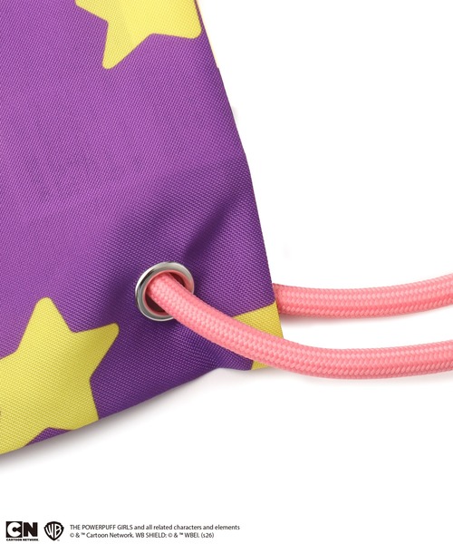 atmos pink（アトモスピンク）の「The Powerpuff Girls x atmos pink Knapsack / ザ パワーパフ ガールズ x アトモス ピンク ナップサック【SP】（バックパック/リュック・レディース・パープル・FREE）」の6枚目の写真