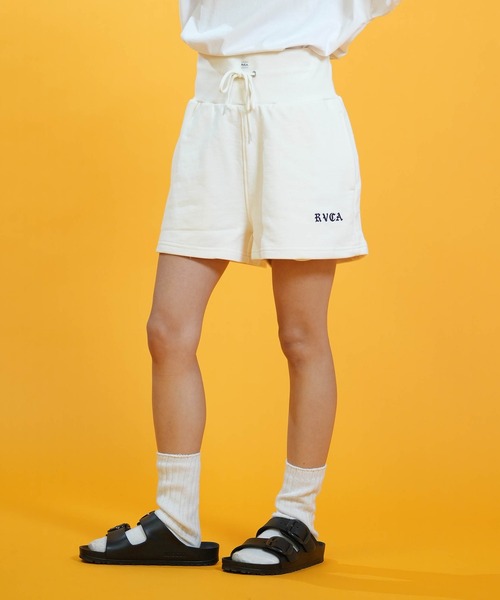 RVCA（ルーカ）の「RVCA/ルーカ ハーフパンツ ショートパンツ WEAT HIGH WEST WALK SHORT BG043605（その他パンツ・レディース・ブラック/オフホワイト/ホワイト・M/S）」の8枚目の写真