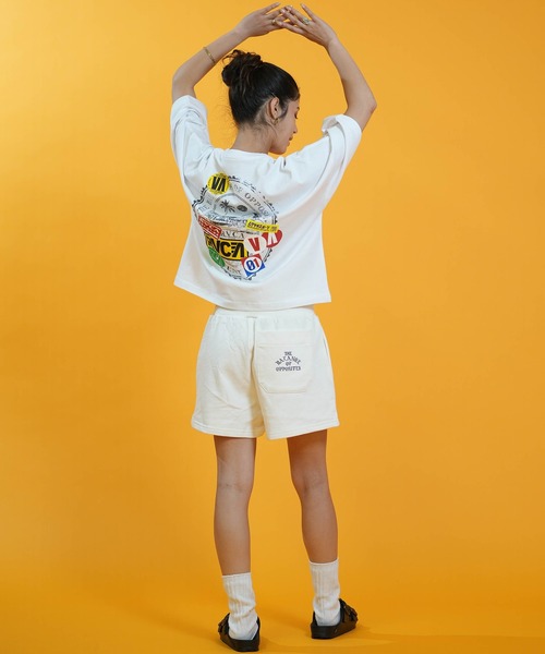 RVCA（ルーカ）の「RVCA/ルーカ ハーフパンツ ショートパンツ WEAT HIGH WEST WALK SHORT BG043605（その他パンツ・レディース・ブラック/オフホワイト/ホワイト・M/S）」の11枚目の写真