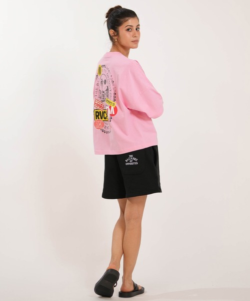 RVCA（ルーカ）の「RVCA/ルーカ ハーフパンツ ショートパンツ WEAT HIGH WEST WALK SHORT BG043605（その他パンツ・レディース・ブラック/オフホワイト/ホワイト・M/S）」の17枚目の写真