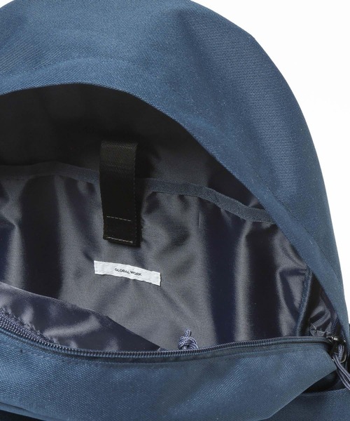 GLOBAL WORK（グローバルワーク）の「撥水デイパック/660213（バックパック/リュック・メンズ・ブラック/ネイビー/ダークブラウン/グリーン・ONE SIZE）」の15枚目の写真