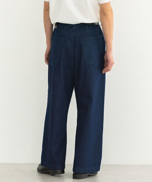 CRAFT STANDARD BOUTIQUE（クラフトスタンダードブティック）の「デニムワイドパンツ（その他パンツ・メンズ・ブラック/インディゴブルー・L/M）」の5枚目の写真