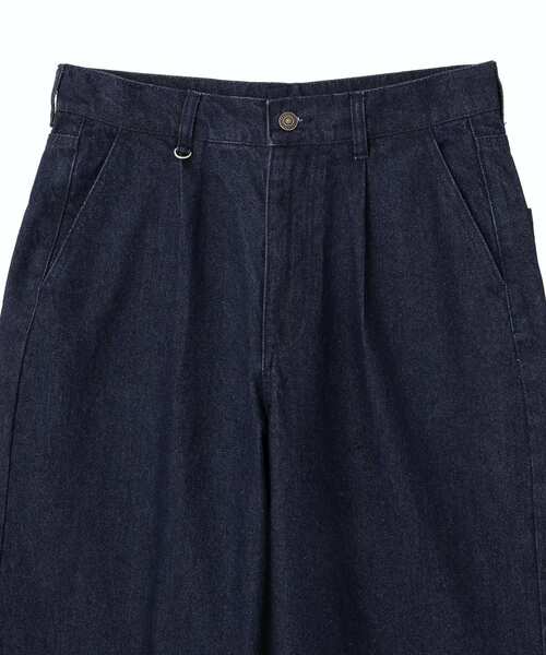 CRAFT STANDARD BOUTIQUE（クラフトスタンダードブティック）の「デニムワイドパンツ（その他パンツ・メンズ・ブラック/インディゴブルー・L/M）」の20枚目の写真