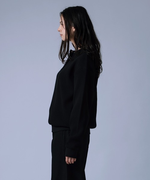 improves(インプローブス)の「【Unisex】ワッフル ヘンリーネック ロンT(Tシャツ/カットソー・メンズ・ブラック/ライトグレー/ブラック系・FREE/LARGE/MEDIUM)」の20枚目の写真