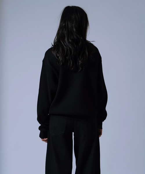 improves(インプローブス)の「【Unisex】ワッフル ヘンリーネック ロンT(Tシャツ/カットソー・メンズ・ブラック/ライトグレー/ブラック系・FREE/LARGE/MEDIUM)」の21枚目の写真