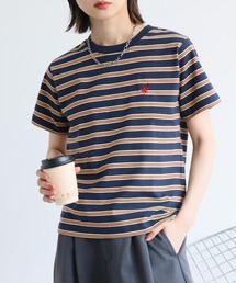 【Beverly Hills Polo Club/ビバリーヒルズポロクラブ】ワンポイント刺繍 コンパクトTシャツ