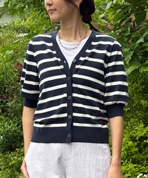 BANANA REPUBLIC FACTORY STORE 日本限定 パフスリーブ Vネック カーディガン