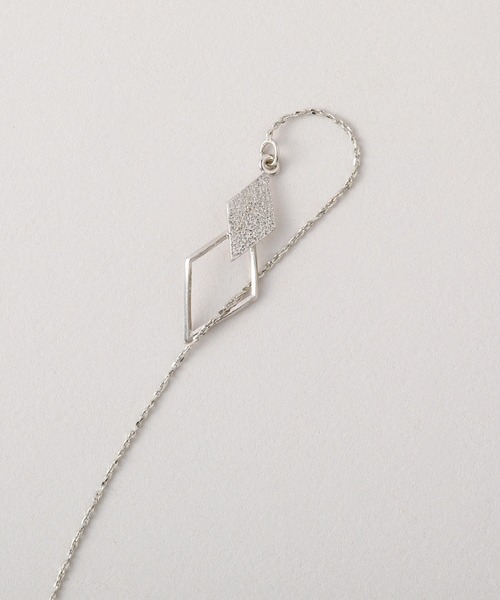 CALIN STANDARD(カリンスタンダード)の「◆金属アレルギー対応◆◆made in japan◆ダブルスクエア アメリカンピアス(ピアス(両耳用)・レディース・シルバー/ゴールド・FREE)」の8枚目の写真