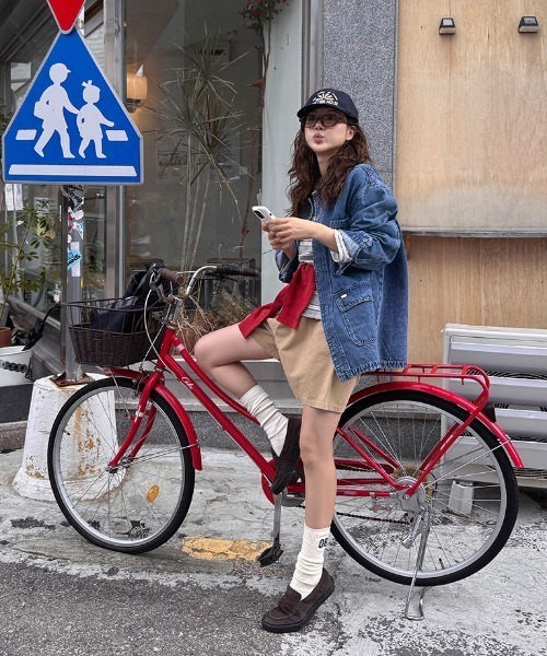FAVORITO(ファヴォリート)の「デニムジャケット(デニムジャケット・レディース・ブルー・F)」の19枚目の写真