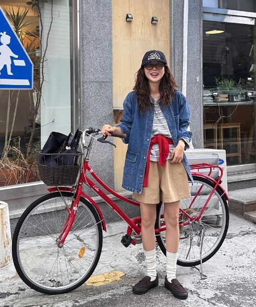 FAVORITO(ファヴォリート)の「デニムジャケット(デニムジャケット・レディース・ブルー・F)」の22枚目の写真