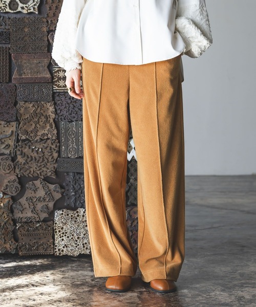 niko and...（ニコアンド）の「シティーパイルイージーパンツ（その他パンツ・レディース・グレー/ネイビー/オレンジ/モカ/グリーン/ライトグレー・FREE）」の13枚目の写真