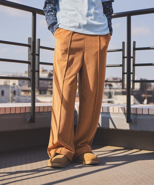 niko and...（ニコアンド）の「シティーパイルイージーパンツ（その他パンツ・レディース・グレー/ネイビー/オレンジ/モカ/グリーン/ライトグレー・FREE）」の17枚目の写真