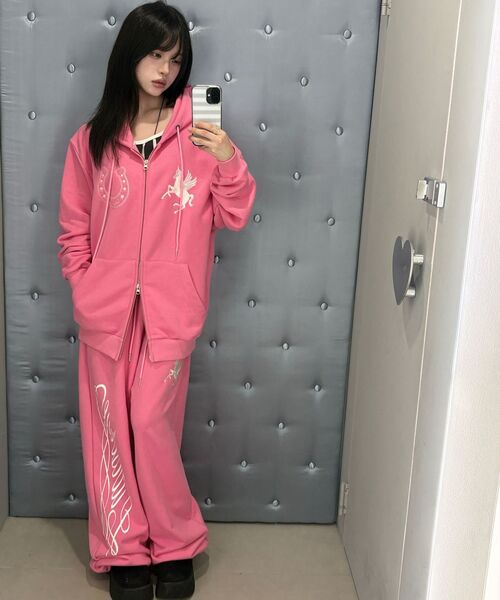 LUVISTRUE(ラヴイズトゥルー)の「EL UNICORN HOOD ZIP UP(GRAY)(パーカー・レディース・その他・FREE)」の7枚目の写真
