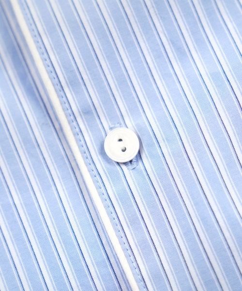 FRIZMWORKS（フリズムワークス）の「STRIPE PAJAMA SHIRT _ BLUE（シャツ/ブラウス・メンズ・その他・SMALL/MEDIUM/LARGE/X-LARGE）」の5枚目の写真