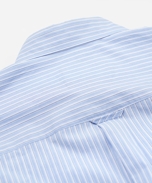FRIZMWORKS（フリズムワークス）の「STRIPE PAJAMA SHIRT _ BLUE（シャツ/ブラウス・メンズ・その他・SMALL/MEDIUM/LARGE/X-LARGE）」の7枚目の写真