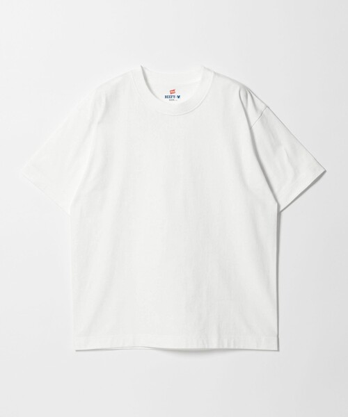 HANES（ヘインズ）の「【別注】 ＜Hanes＞ ビーフィー Tシャツ（Tシャツ/カットソー・メンズ・ダークグレー/ホワイト/ライトグレー/ライトブルー/ブラック・S/XL/M/L）」の2枚目の写真