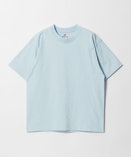 HANES（ヘインズ）の「【別注】 ＜Hanes＞ ビーフィー Tシャツ（Tシャツ/カットソー・メンズ・ダークグレー/ホワイト/ライトグレー/ライトブルー/ブラック・S/XL/M/L）」の5枚目の写真