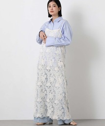 Gready Brilliant（グレディブリリアン）の「チュール刺繍レースキャミ（ワンピース）」