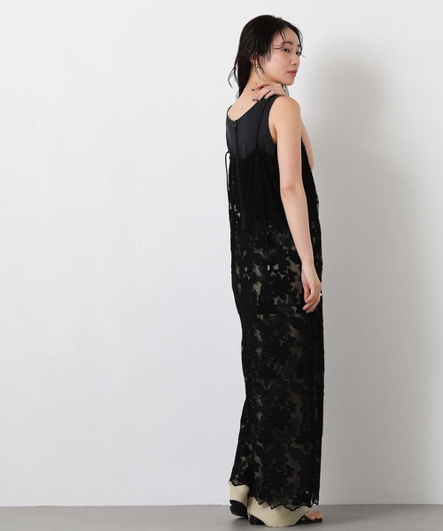 Gready Brilliant（グレディブリリアン）の「チュール刺繍レースキャミ（ワンピース・レディース・アイボリー/ブラック・FREE）」の18枚目の写真