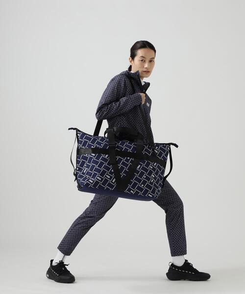 PEARLY GATES(パーリーゲイツ)の「【PGG】【直営店舗&公式オンライン限定】イントレチャートビッグトート (UNISEX)(トートバッグ・レディース・グレー/ダークブルー・FREE)」の16枚目の写真