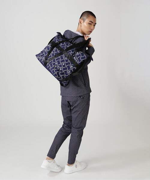 PEARLY GATES(パーリーゲイツ)の「【PGG】【直営店舗&公式オンライン限定】イントレチャートビッグトート (UNISEX)(トートバッグ・レディース・グレー/ダークブルー・FREE)」の19枚目の写真