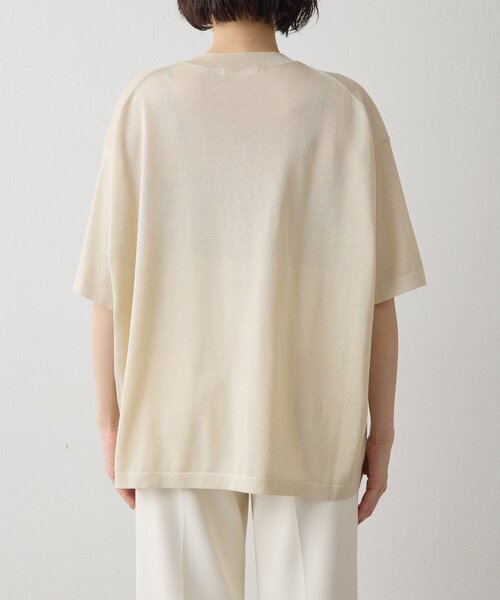 Whim Gazette（ウィムガゼット）の「ラメニットTEE（ニット/セーター・レディース・シルバー/ゴールド・FREE）」の7枚目の写真