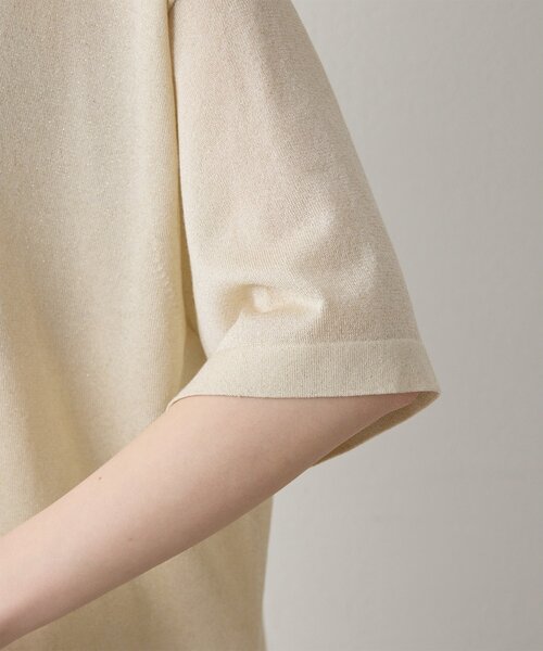 Whim Gazette（ウィムガゼット）の「ラメニットTEE（ニット/セーター・レディース・シルバー/ゴールド・FREE）」の9枚目の写真